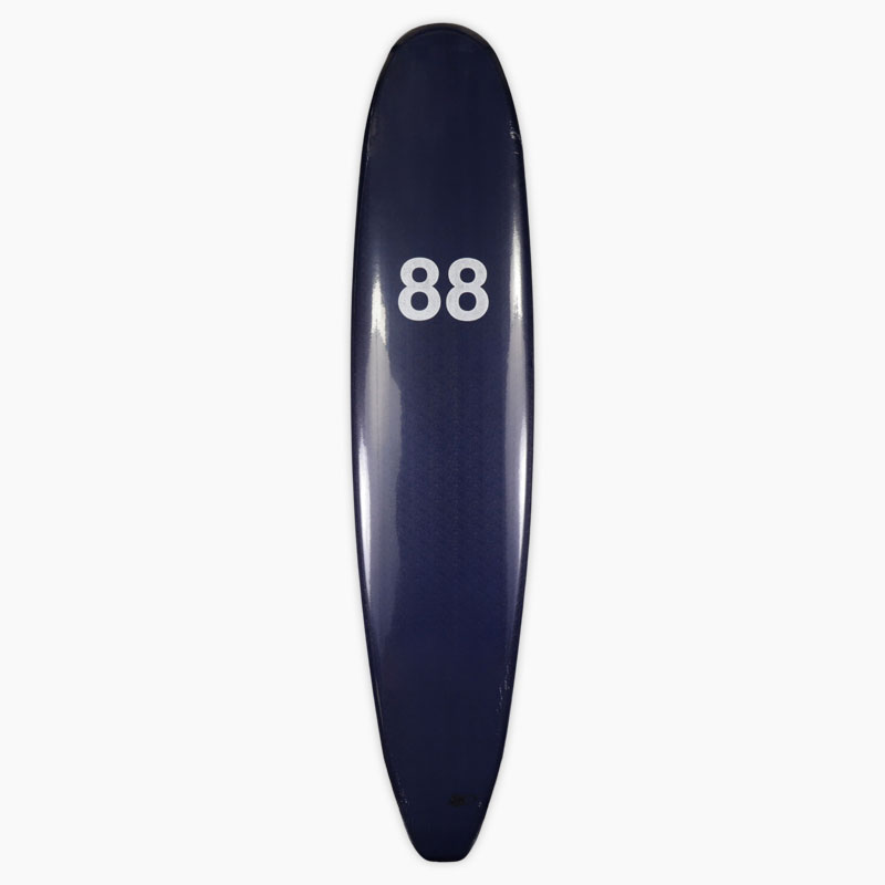 88 SURFBOARDS エイティーエイトサーフボード Navy/Pilsner Tri Fins ネイビー/ピルスナー 9'0'' ソフトボード トライフィン