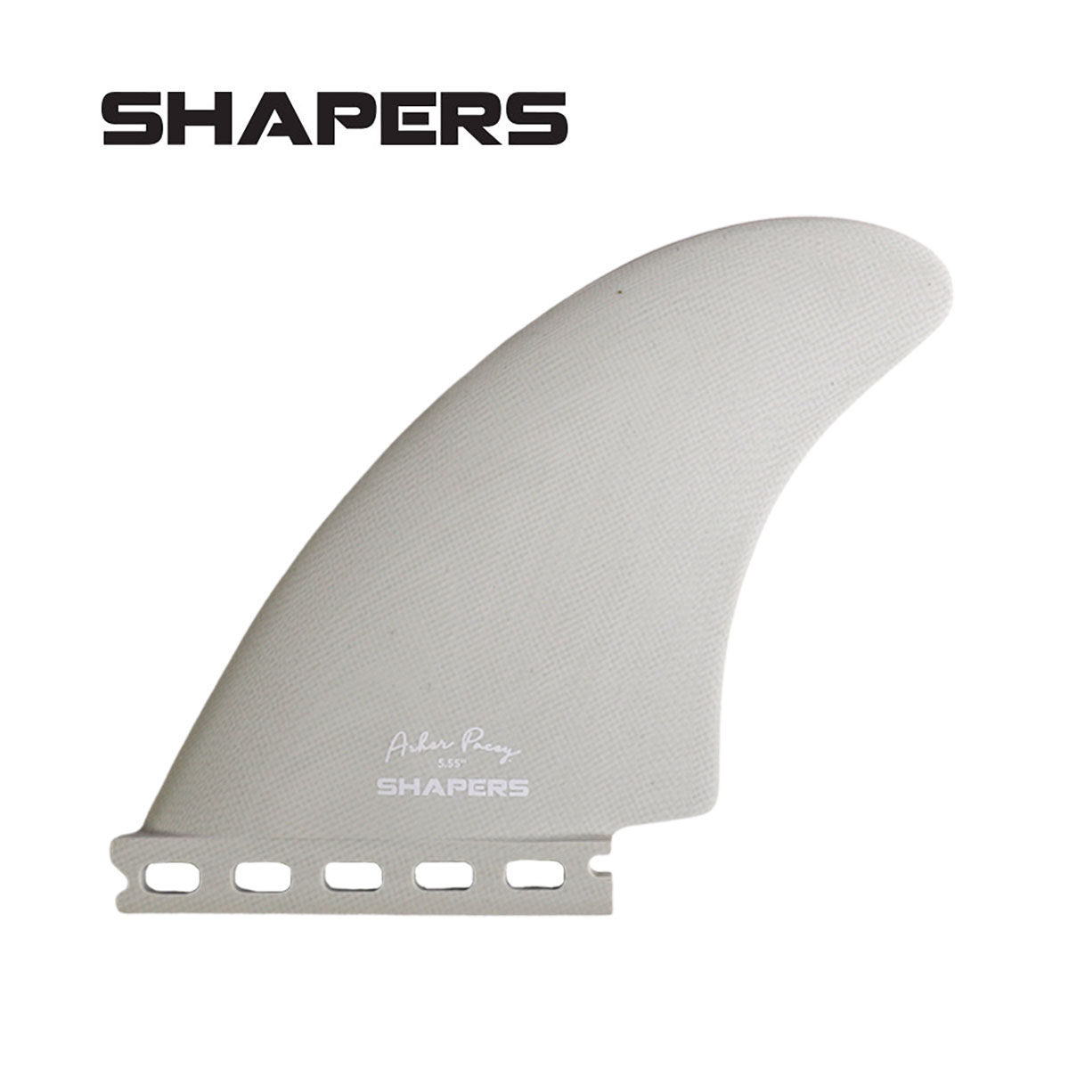 シェイパーズ ツインフィン アッシャー・ペイシー Asher Pacey 5.55" 3.41" Twin Fin グラスファイバー クールグレー 人気ブランド SHAPERS