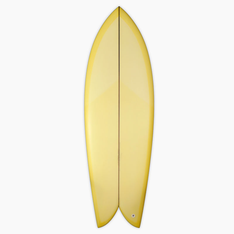 CHRISTENSON SURFBOARDS クリステンソン サーフボード FISH Yellowフィッシュ イエロー 5'5'' ツイン