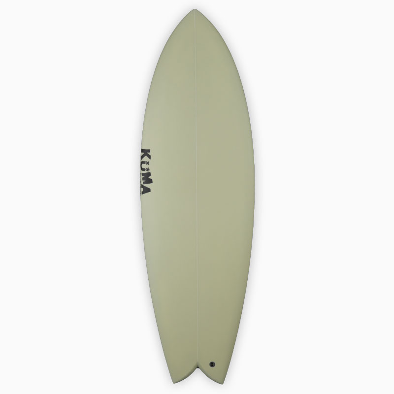 【セール】クマサーフボード KUMA Surfboards クマフィッシュ KUMA FISH 5'4'' サーフボード 即納