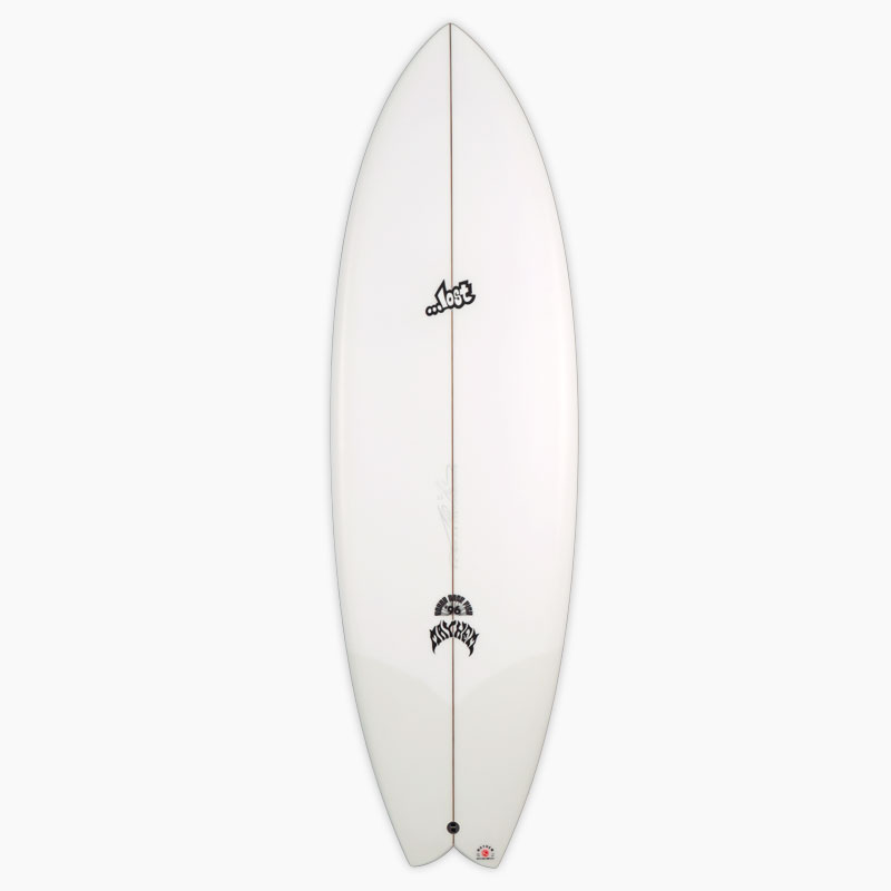 LOST SURFBOARDS ロストサーフボード by Mayhem メイヘム ROUND NOSE FISH '96 CLEAR ラウンドノーズフィッシュ クリア 5'5'' サーフボード