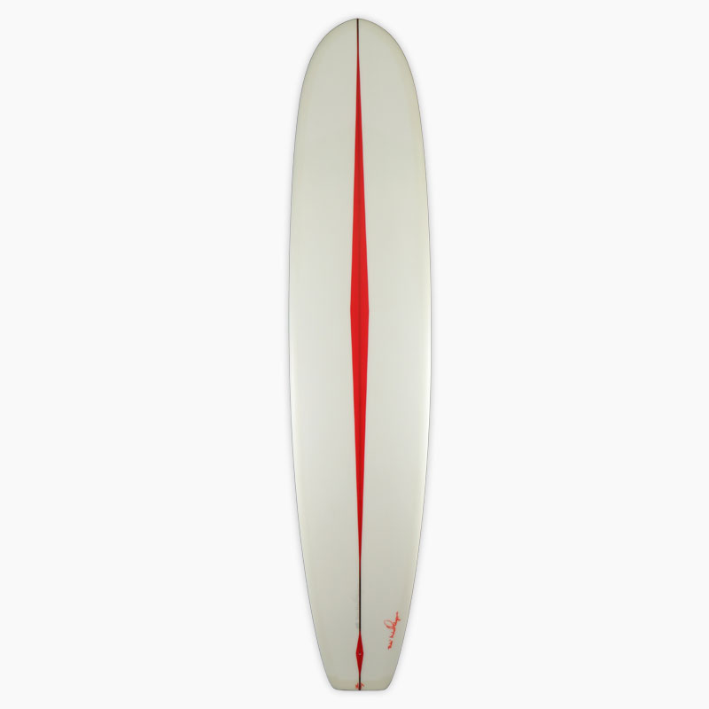 マイケルタカヤマ サーフボード Michael Takayama surfboards COMP WHITE/RED コンプ ホワイト/レッド 9'0 ロングボード 即納